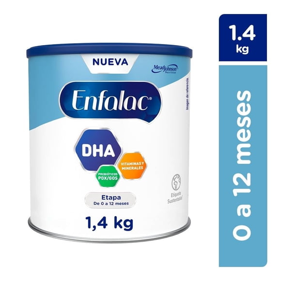 Fórmula para lactantes Enfalac 0 a 12 meses 1.4 kg