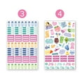 thumbnail image 5 of bloom daily planners Planner Sticker Pack, Fitness & Healthy Living, 5 of 26