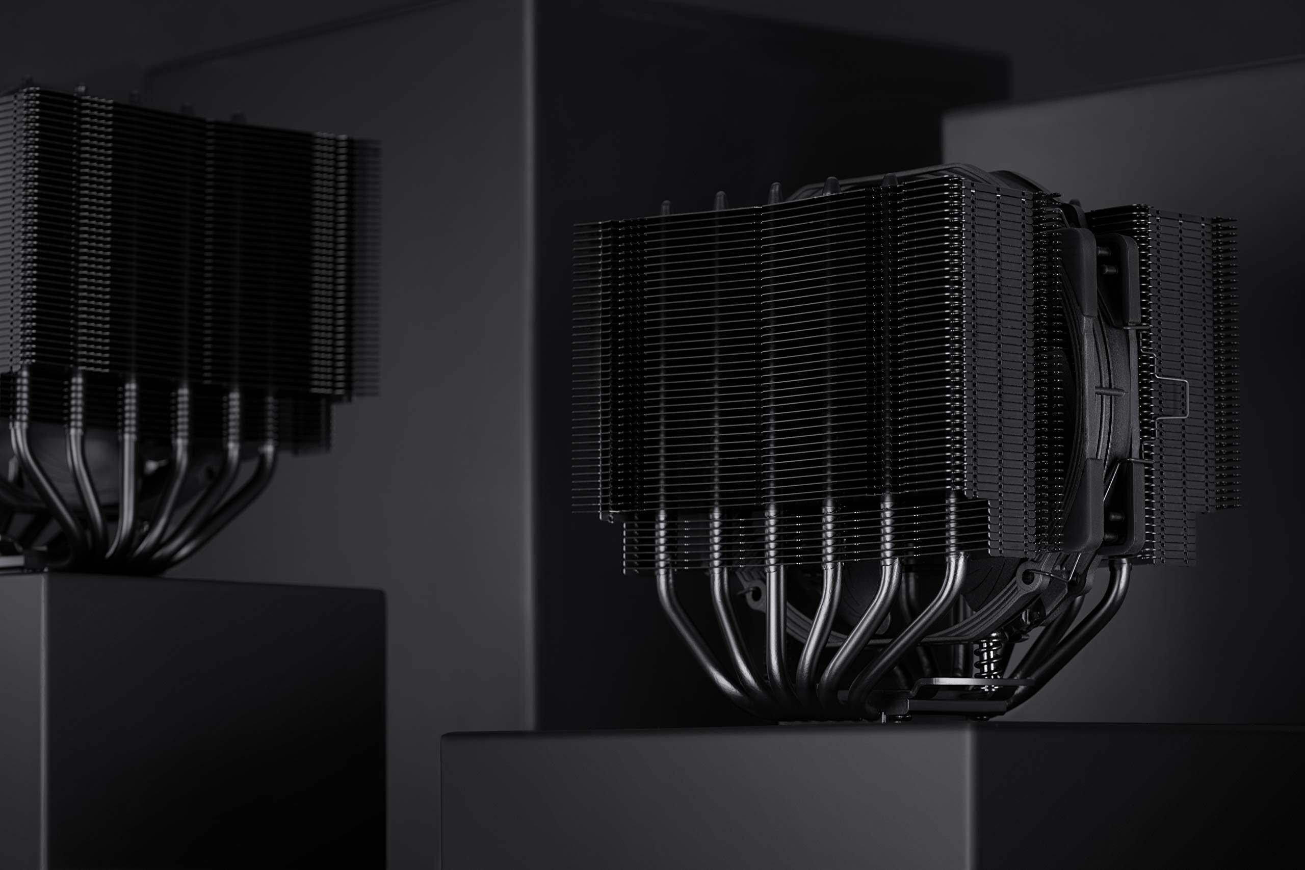 Noctua NH-D15S CChromax. Dual-Tower CPU Cooler NF-A15 PWM 140mm Fan (Black)