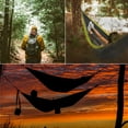 thumbnail image 6 of elementex portable parachute nylon travel camping backpacking hammock - small green & gray, 6 of 7