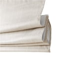 thumbnail image 4 of JERFIT Basketweave Textured Cordless Roman Shade, Thermal Room Darkening Window Blind, Ivory Polyester Fabric, Inside/Outside Mount, 64" Length, 4 of 10