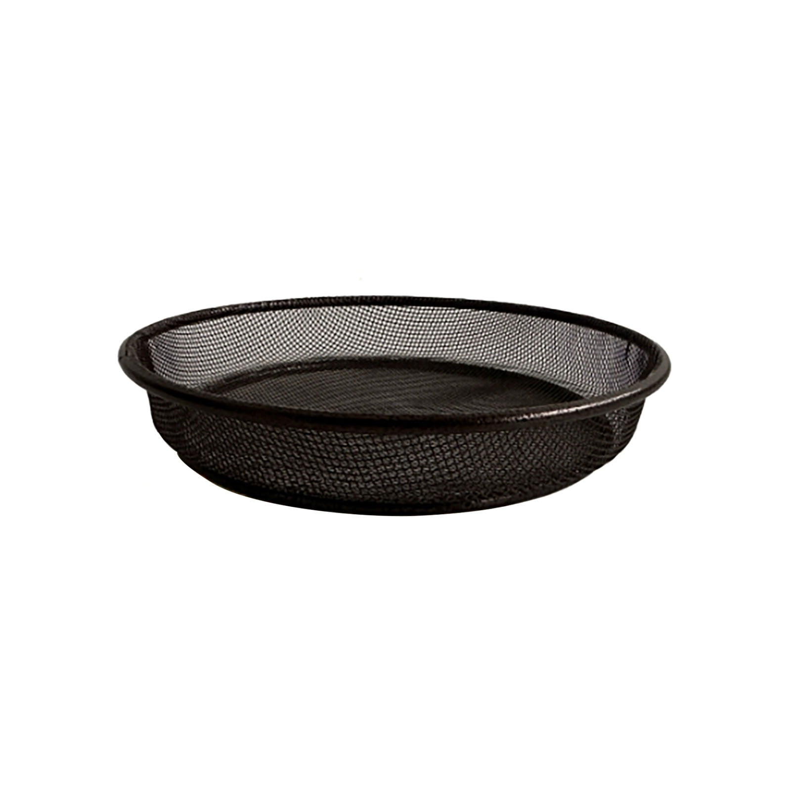 FTsdfkl 1PC 6.5Inch Metal Round Bird Feeders Tray, Wild Birds Feeder Tray, Bird Mesh Tray for Outdoors Backyard Porch, Easy to Refill & Clean, Weatherproof