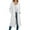 Black, variant on Wang6 Womens Plus Size Full Zip Hooded Cardigan Black Long Sleeve Long Coat Jacket Lightweight Hoodies Loose Fit Fall Long Outwear Tops with Pocket WH2 XL