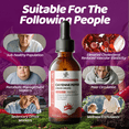 thumbnail image 6 of Cayenne Pepper Drops - Cayenne Pepper Extract - Turmeric Curcumin, Ginseng, Hawthorn, Black Pepper & More - Organic Liquid Supplement, Fast Absorbing, 2 FL OZ, 6 of 7