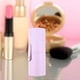 thumbnail image 1 of Soporte para brochas de maquillaje Colcomx gran capacidad Cuero púrpura, 1 of 7