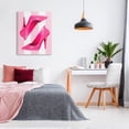 thumbnail image 3 of Stupell Industries Heels on Pink Stripes Beauty & Fashion Painting Gallery Wrapped Canvas Art Print Wall Art, 30 x 40, 3 of 8