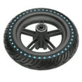 thumbnail image 3 of Rubber Rear Wheel Tyre Hub, Rear Wheel Tire Hub Set Tubeless Durable  For Replacement Blue, 3 of 8