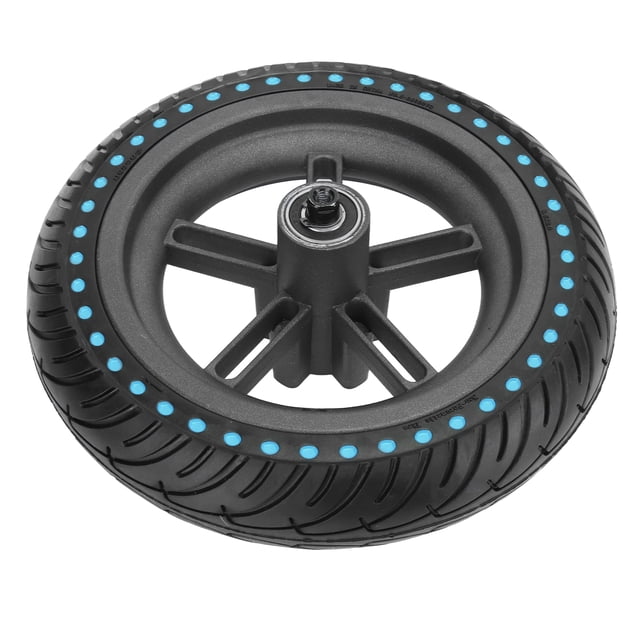 Moyeu de Roue Arrière en Caoutchouc, Ensemble de Moyeux de Roue Arrière Durable Haute Robustesse Résistant à l'Usure pour Entretien Bleu