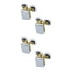 thumbnail image 4 of Kenally Puerta de ducha con polea de cobre, de vidrio deslizante, rodillo de cobre, rueda doble colgante, accesorios de baño, 2 uds. G60 2piezas Kenally CBP090890, 4 of 5