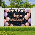 thumbnail image 7 of Decorative Design Birthday Party Banner with Colorful Theme for Birthday Party Indoor Decoration Holiday Celebration, 7 of 7