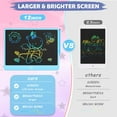 thumbnail image 2 of Xueyu 12 Inch Colorful Doodle Board Drawing Pad, Erasable Electronic Drawing Pads, Car Trip Educational Toys, 1 Pack, 2 of 7