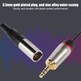 thumbnail image 4 of Audio Cable, Portable Copper Wire  Contact Performance Male To XLR 3pin Male Audio Cable  For Camera For Photography Equipment For Shutterbug, 4 of 8