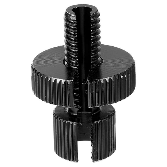 Unique Bargains 1 Pcs M8 Brake Clutch Cable Line Adjuster Screw for Motorcycle Aluminum Alloy Black