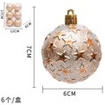 thumbnail image 4 of Christmas Tree Decorations, 8pcs Christmas Ball Ornament Gift Box Set Shatterproof Mixed Shape Decorative Hanging Ornaments for Xmas Tree Party Home Holiday Decor, 4 of 5