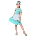 thumbnail image 4 of Glisme Girls Outfit Kids Doctor Dress Up Pretend Play Outfits Stage Performance Party Set Relax Matching Set Size 5-6 Years Sky Blue, 4 of 5
