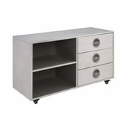 Acme Furniture Brancaster 3 Drawer Cabinet with Open Shelf