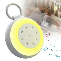 White Noise Sound Machine For Baby Adult Portable Sound Machine Detection Soothing Sounds Nursery Light Noise Canceling For & Sleeping Registry Gift