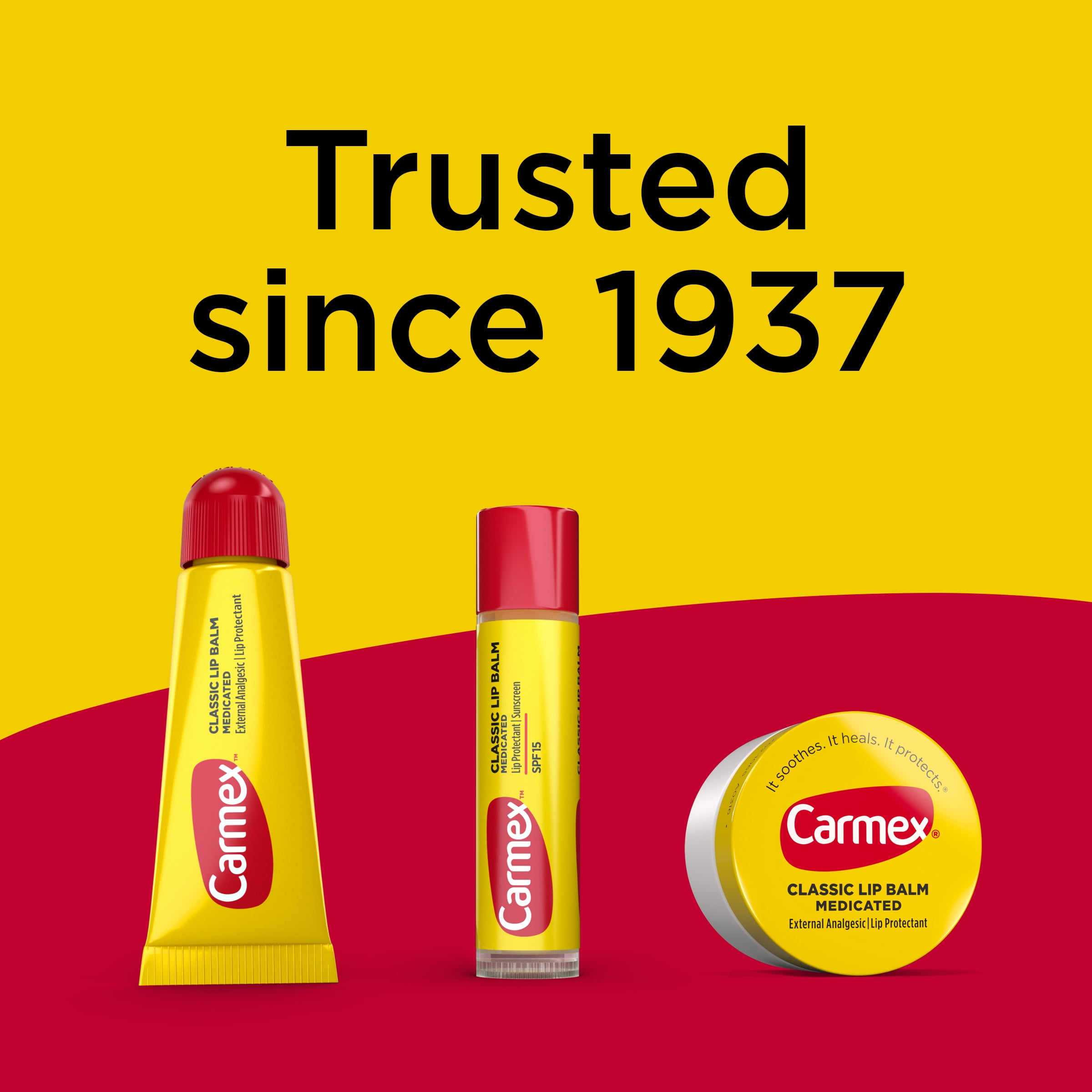 Carmex Multi-Symptom 3-in-1 Cold Sore Treatment, 1 Count