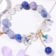 thumbnail image 2 of Pulsera para mujer con cuentas hechas a mano, piedras preciosas semipreciosas para pulsera con cuentas de cristal, 2 piezas, 2 of 5