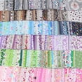 thumbnail image 3 of HEVIRGO 50Pcs Cotton Fabric DIY Handmade Patchwork Quilting Sewing Craft Scrapbook Cloth, 3 of 10