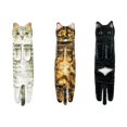 thumbnail image 1 of GUOOL 3 pieces Cat Funny Hand Towels Decorative Drying Towel Bathroom Drying Hands V, 1 of 9