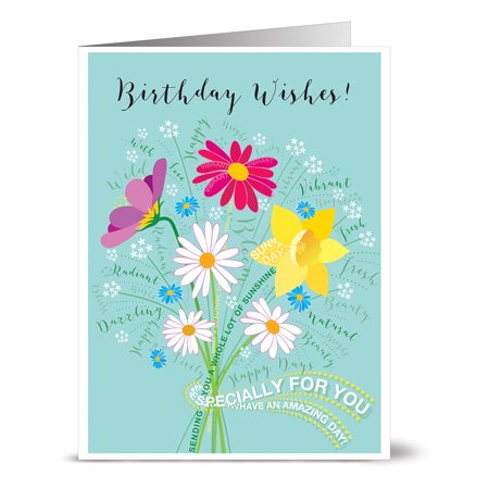 Inspirational 30 Birthday Wishes Blank Card