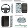 thumbnail image 7 of HUISEFOR 14 Pcs Fish Camo Car Seat Covers Full Set for Women Men Including Steering Wheel Cover, Armrest Cover, Breathable, Elastic, Easy Installation, Universal Fit for Cars SUV Trucks, 7 of 7