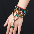 thumbnail image 3 of MasteelfCA 1pc Exquisite Bohemian Style Bracelet Braided Craft Girl Wrist Chain Hand Decor, 3 of 7