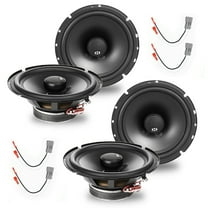 NVX Complete Speaker Replacement Package 1988-1991 Honda CRX 6.5" Coaxial Car Speakers
