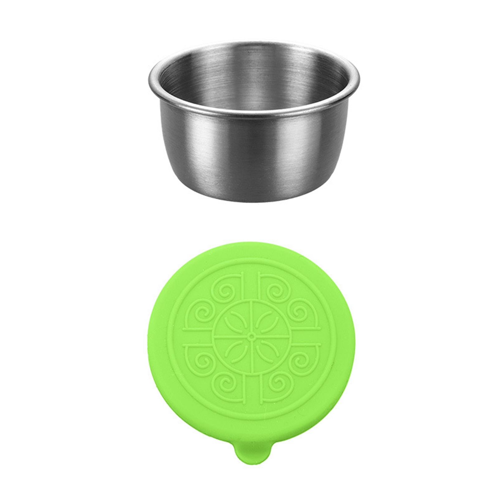 PWFE Salad Dressing Container Stainless Steel Dipping Sauce Cups