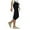 Black, variant on GJSYRH Women's Ultra Lux Comfort with Flex-to-Go Cargo Capri Pant