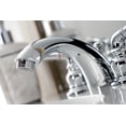 thumbnail image 4 of Kingston Brass KB951B Victorian Mini-Widespread Bathroom Faucet, Polished Chrome, 4 of 5