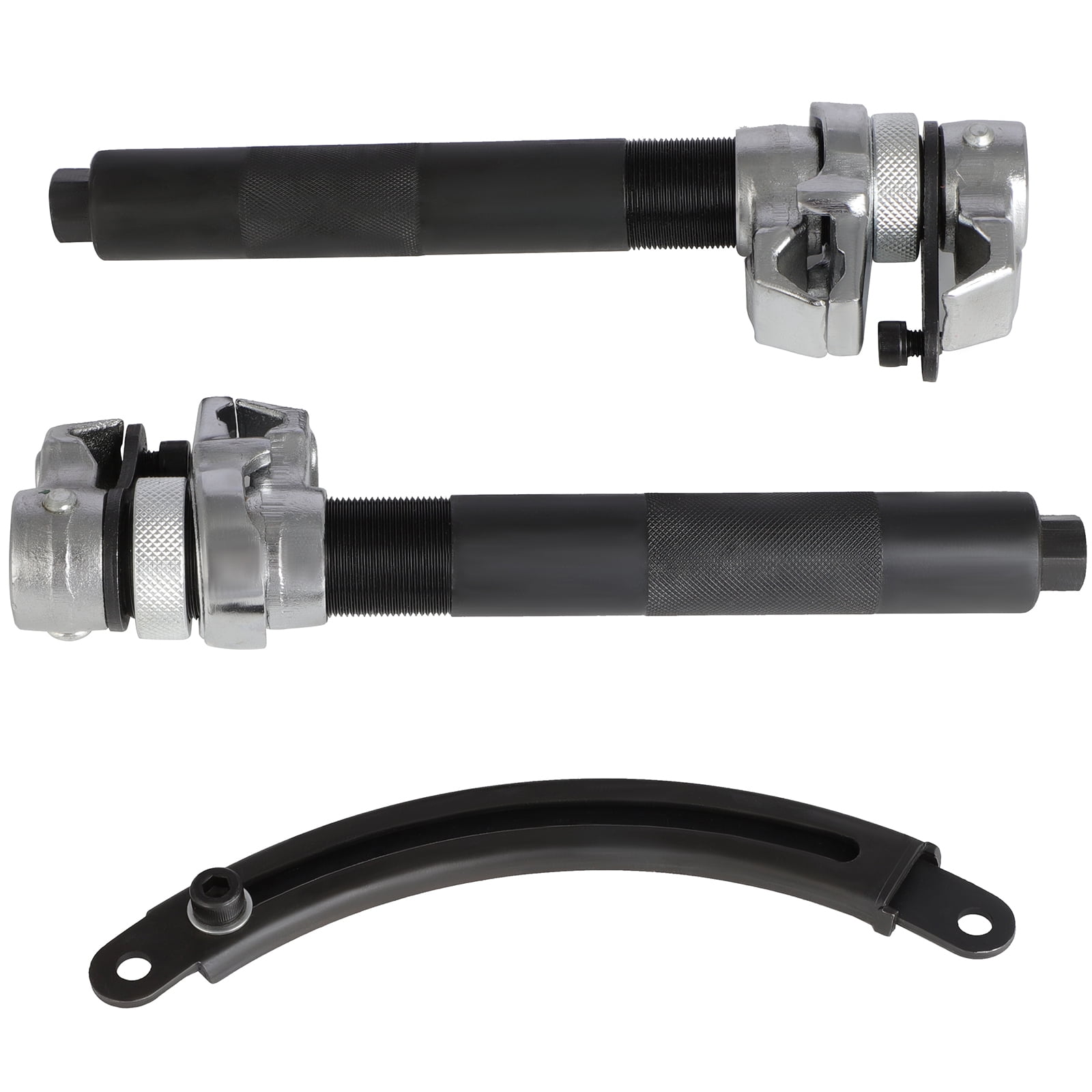 SCITOO Coil Spring Compressor Tool Automotive 2 pcs Heavy Duty Macpherson Strut Spring Compressor Set with Safety Bracket for Car Truck ATV UTV, 2200 LB Capacity, Coil Spring Compression Tool