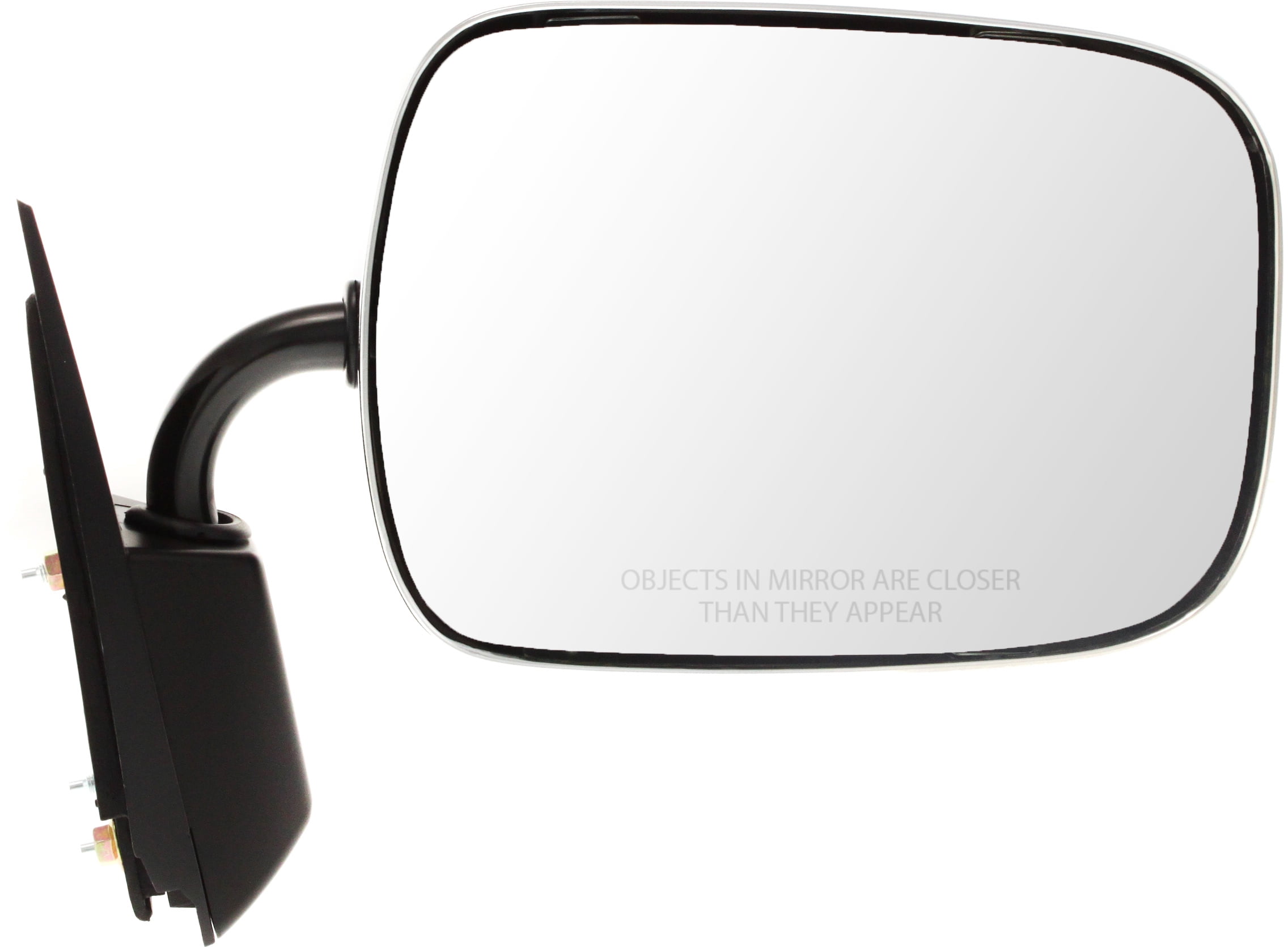 Mirror Compatible With 1988-1998 Chevrolet K1500 1999-2000 Cadillac Escalade SET of 2 Left Driver and Right Passenger Side Chrome