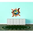 thumbnail image 1 of Design With Vinyl Artwork World Globe Surrounded By Hands Wall Decal for Children - Peace Clean Air Map Children Unity Themed Décor - Size: 20 In x 20 In, 1 of 3