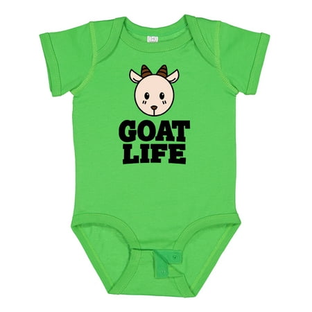 

Inktastic Goat Life Gift Baby Boy or Baby Girl Bodysuit