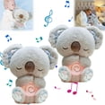 thumbnail image 2 of RUIG 2pcs Soothing Koala Bear, Anxiety Relief Koala Bear Breathing with Sensory Details Music Lights & Rhythmic Breathing Motion, Stuffed Animals, for New Borns 0+ Months, 2 of 5