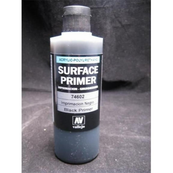 Vallejo Surface Primer - Black (6 3/4 oz.) New