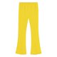 thumbnail image 5 of Pantalones largos para niñas de color liso con forro polar para mayor calidez, pantalones largos casuales con leggings ligeramente acampanados, traje para niñas de 5 a 16 años., 5 of 7