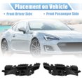 thumbnail image 4 of Unique Bargains 1 Pair Left and Right Side Front Bumper Mounting Support Bracket NO.57707CA050/57707CA040 for Subaru BRZ, 4 of 7