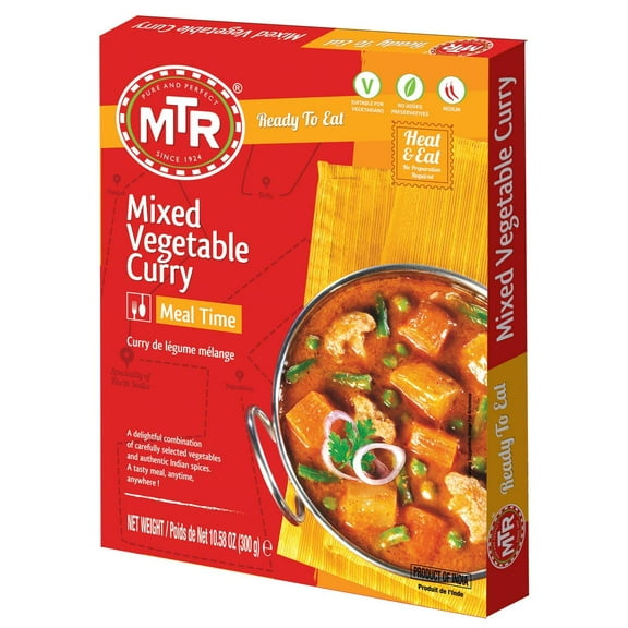 Mtr Ready To Eat Mixed Vegatable Curry 300 gms - Instant Meal