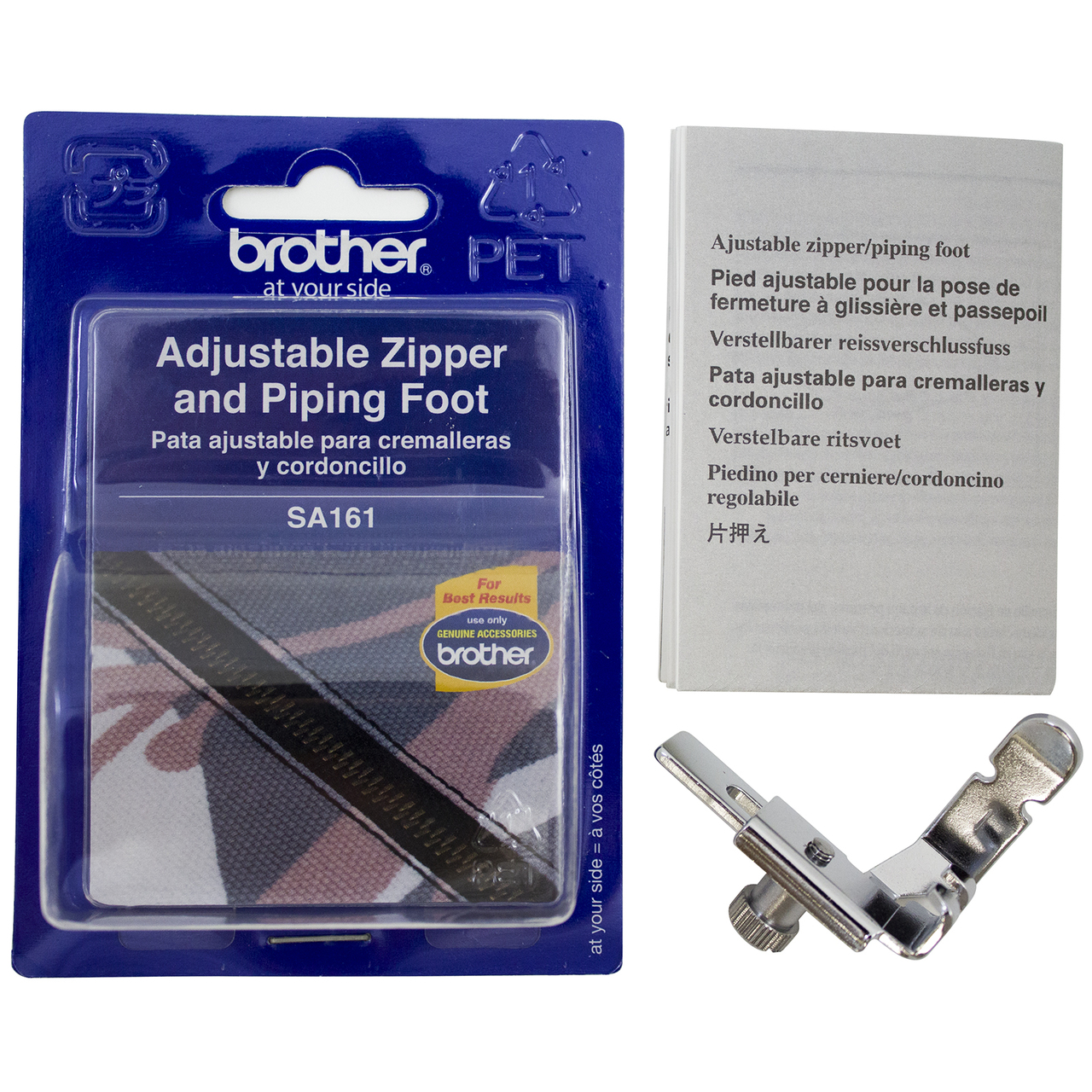Brother SA161 Adjustable Zipper Foot