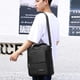 thumbnail image 4 of Bolso de hombro impermeable para hombre, bolso de nailon de alta calidad, bolso cruzado para oficina, bolso de mano informal de 13 pulgadas para hombre XA98C, 4 of 5