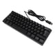 thumbnail image 1 of Teclado para Juegos ANGGREK con cable USB, Retroiluminación RGB, 61 Teclas, Negro, 1 of 7