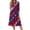 Deep Red, variant on BOMYJESK 4th Of July Dresses for Women American Flag Floral Maxi Dresses Boho Independence Day Summer Dresses Beach Long Dresses Elegant Classy Party Apparel Deep Red XL