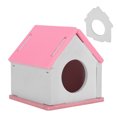 thumbnail image 2 of Cabaña viva para hámster, casa divertida de madera para hámster, cabaña para hámster, casas para hámster para mascotas, grado profesional Jadeshay A, 2 of 8