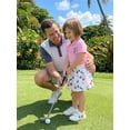 thumbnail image 6 of BemeyourBBs Toddler Baby Girl Golf Outfit Infant Baby Girls Summer Clothes Collared Short Sleeve Button Down Shirt and A-line Skirt Set Toddler Girls 2 Piece Summer Outfit, 6 of 9