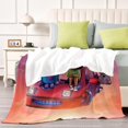 thumbnail image 4 of Home: Hogar Dulce Hogar anti-pilling, suave, ligera, esponjosa y acogedora de lujo para hogar y cocina – Perfecta para niños y adultos,110X70cm, 4 of 6