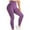 Purple, variant on Sngxgn Leggings for Women High Waisted Tummy Control Yoga Pants Workout Running Leggings(Green,XS)