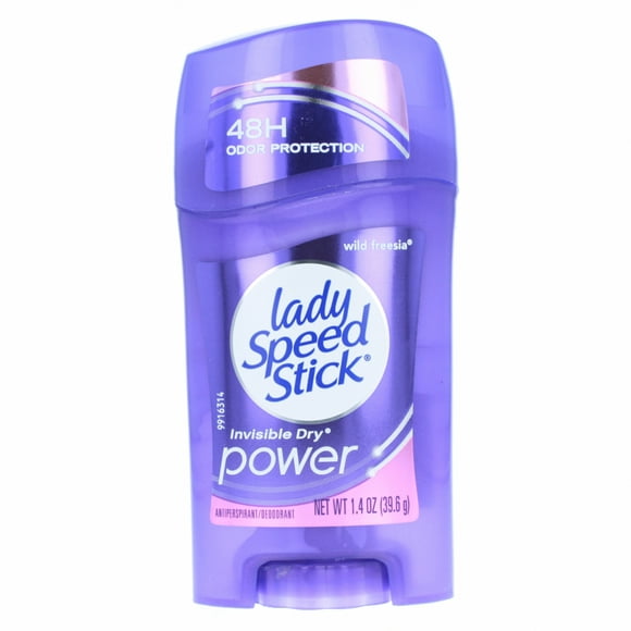 Lady Speed Stick Womens Invisible Dry Deodorant 48 Hour Wild Freesia